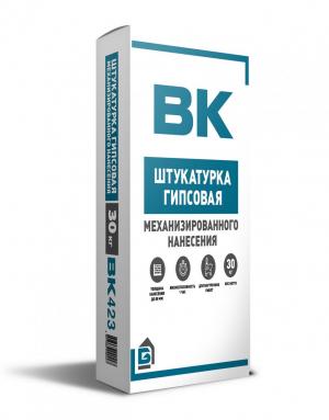 Смесь сухая штукатурная гипсовая ВК-423g для машинного нанесения